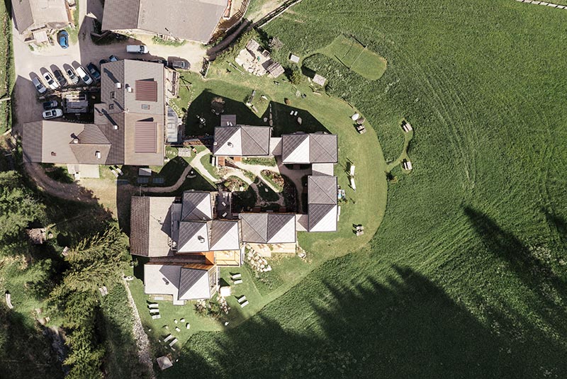 Il Blasla Dörfl dall'alto