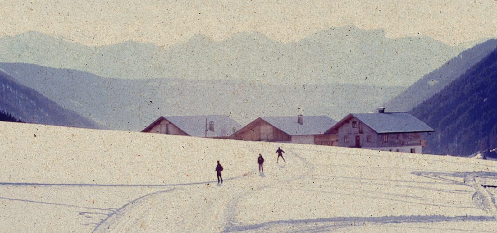 The white winter in Val Casies