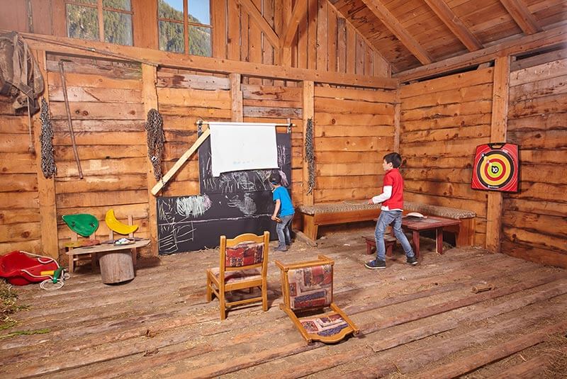 Sala Giochi per bambini e atelier creativo al Blasla Hof