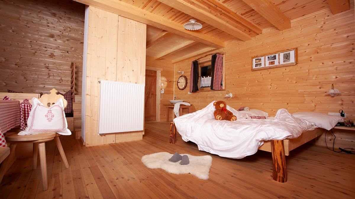 Almsuite Gallfall Schlafbereich